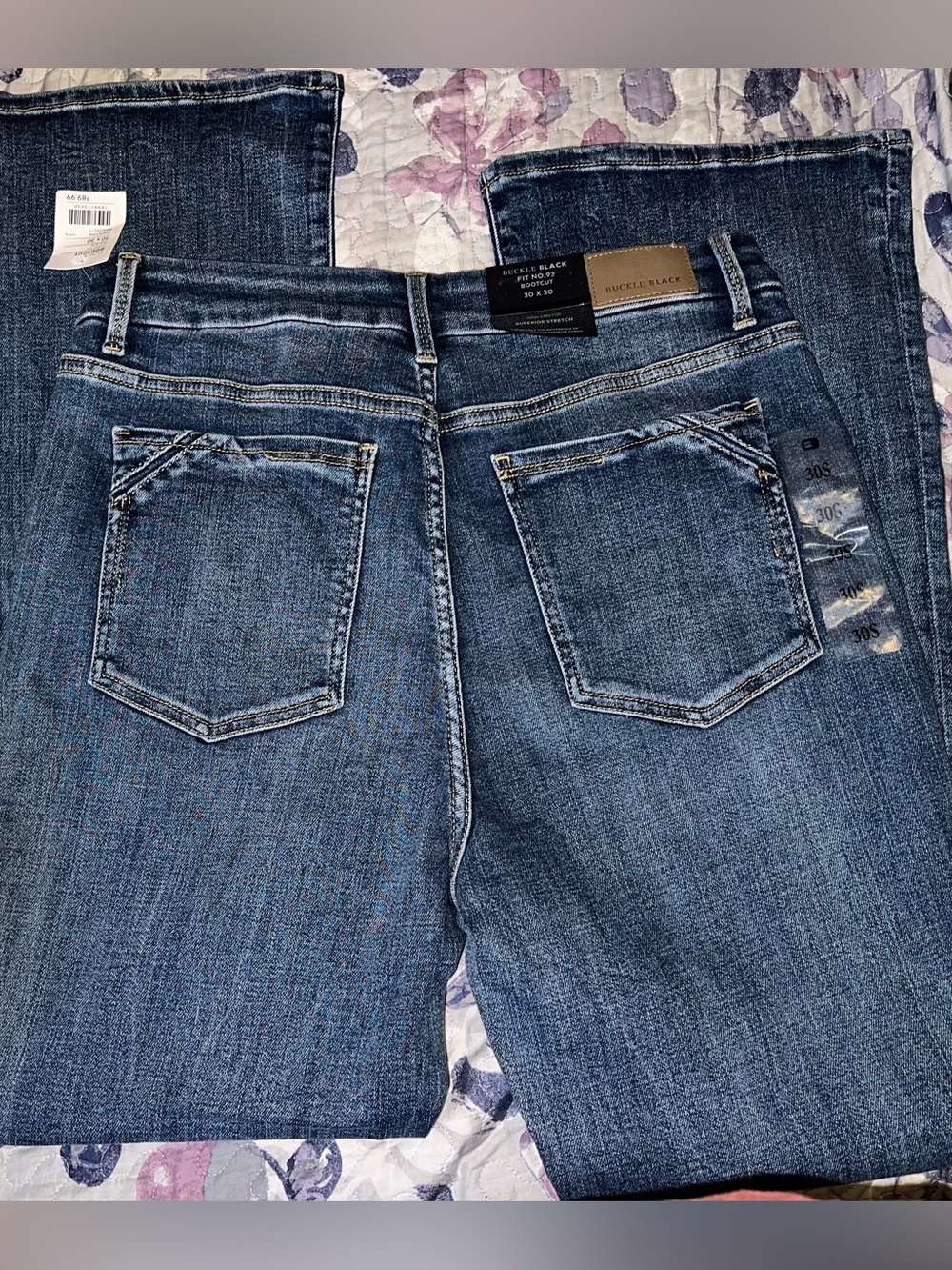 Buckle Women's Bootcut Jeans in Medium Blue Denim